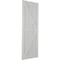 Ekena Millwork True Fit PVC Two Equal Panel Farmhouse Fixed Mount Shutters w/Z-Bar, Hailstorm Gray, 15W x 28H, PR TFP102FH15X028ST - alternate 14